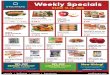 Weekly Specials · PDF file

Weekly Specials MARCH 18-24, 2020 seattle bellevue renton beaverton   Kurata (236-260 g) VEGAN RAMEN Shoyu, Miso, Yuzu or Veggie. No MSG