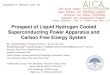 Prospect of Liquid Hydrogen Cooled Superconducting Power ... · Liquid Hydrogen which is major Energy Carrier of H2 supply chain, at the same time, used for energy storage for long