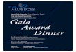 Gala Award Dinner - promusicis.org · Dinner For Presentation of the Pro Musicis International Award and the ... spirit in concert halls and community service venues on both sides