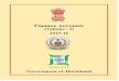 Finance Accounts Acc... · 1. The Finance Accounts of the State of Jharkhand present the accounts of receipts and ... The main unit of classification in accounts is the Major Head