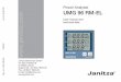 Power Analyser UMG 96 RM-EL  Doc. no. 1.040.135.0.hi 10/2019 Power Analyser UMG 96 RM-EL User manual and technical data Janitza electronics GmbH Vor dem Polstück 6 D-35633 Lahnau