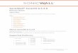 SonicWall® SonicOS 6.5.2software.sonicwall.com/Firmware/documentation/... · SonicWall  Revision A Release Notes 3 • Support for ECDSA‐Related Ciphers