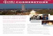 OUR WINTER 2014 NEWSLETTER FALL 2016 CORNERSTONE · “My parents lived the American dream,” Bob Schwemm says. “They did better than their parents and worked to provide an even