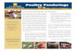Poultry Ponderings - UC Agriculture & Natural Resources · Virulent Newcastle Disease: The Big Picture Edition 17 ٠ Summer 2019 A quarterly newsletter detailing poultry related work