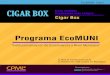 Cigar box PDF - Nicaragua box.pdf · con la cual se ha aumentado la productividad ya que se elaboran 100 pieza/hora y genera solo el 10 % de aserrín optimizando la materia prima