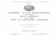 JOURNAL of the PROCEEDINGS of the CITY COUNCIL of the CITY of CHICAGO… · 2019-03-05 · MUSICAL SELECTIONS. Under the musical direction of Dr. Paul Freeman, the Chicago Sinfonietta