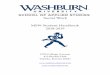 MSW Student Handbook - Washburn University...1 In planning your course of study, you should become familiar with this MSW Student Handbook and the Washburn University Graduate Catalog.The