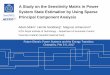 A Study on the Sensitivity Matrix in Power System State ... · A Study on the Sensitivity Matrix in Power System State Estimation by Using Sparse Principal Component Analysis Adam