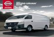 2020 NV350 URVAN - Nissan...Cada carga es importante y cada camino diferente, Nissan NV350 Urvan® Panel Amplia es una herramienta perfecta para cumplir tus objetivos. Imágenes de