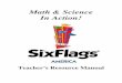 Math & Science In Action! · Elementary Math and Science Activities at Six Flags America Amusement park rides are made to be fun for the riders. Some rides spin you around in a circle