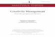 Creativity Management - From the ad agency …1025369/FULLTEXT01.pdfMASTER’S THESIS 2004:076 SHU Creativity Management From the ad agency perspective Social Science and Business