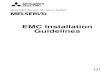 EMC Installation Guidelines - Mitsubishi Electric3. EMC COUNTERMEASURES (3) Installation of filter. Install the servo amplifier and EMC filter on the same cabinet. Install the filter