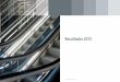 Resultados 2012 - Aena · servicios: mantenimiento (disminuyendo un 20% los expedientes), filtros de seguridad, vigilancia privada, transporte de lanzaderas en Madrid-Barajas y en
