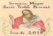 Portada: Francisco Javier Romero Picazo · 2019-04-11 · 9’00 de la tarde VIGILIA PASCUAL La Vigilia Pascual es la más importante de todas las celebraciones cristianas. La Vigilia,