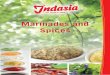 Marinades and Spices - Indasia...annually about 13,000 tons of high-quality spices, marinades and technological additives at its plant in Georgsmarienhütte, Germany on 25,000 square