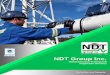 NDT Group Inc.NDT Group Inc. is certified to CSA W178.1 . NDT AND INSPECTION SERVICES Ultrasonic Testing (UT) is a nondestructive inspection method that uses high frequency sound waves