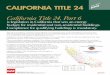California Title 24, Part 6 - GAF.com · California Title 24, Part 6 is legislation in California that sets an energy budget for residential and non-residential buildings. Compliance