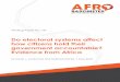 Do electoral systems affect how citizens hold their ...afrobarometer.org/sites/default/files/publications... · accountable by exerting direct pressure. This contrasts with horizontal