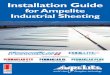 Ampelite Installation Guide - Tropex · † When completed, remove fixings from fibreglass. installation guide † Using the existing screw hole as a guide, re drill over sizing the