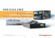 megaline - E-Cataleg · MEGALINE SINGLE phASE ModuLAr upS available in three versions: - single cabinet - double cabinet - 19" racK" all models have a configurable microprocessor