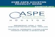 20 ASPE HOUSTON PRODUCT SHOW...PARKING VILION SHRP ADING MENT VILION ANCE PARK ENTRANCE FALLBROOK DR. Y (BW8) 2020 ASPE HOUSTON PRODUCT SHOW - SHRP SITE MAP WEDNESDAY APRIL 1, 2020