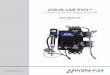 AQUA-LAB EVO - Hydra-Flex, Inc....AQUA-LAB EVO™ COMPONENTS H20 Inlet Pressure Gauge Air Pilot Solenoid Valves 1-12 starting at the bottom right hand side and working counterclockwise