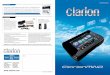 Upgrade, get software and more at “MyClarion”...Upgrade, get software and more at “MyClarion” PQE-166-600 Large Battery The Large Battery extends operating time to as much