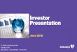 Investor Presentation - Dr. Reddy's Laboratories · For more detailed information on the risks and uncertainties associated with the Company’s business activities, please see the