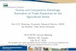  Gravity and Comparative Advantage: Estimation of Trade ...Gravity and Comparative Advantage: Estimation of Trade Elasticities for the Agricultural Sector Kari E.R. Heerman, Economic