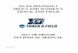 NCAA DIVISION I MEN'S AND WOMEN'S TRACK AND FIELD · 2017-05-22 · Heats, Flights, Qualifying Procedures and Staggers 4 100 Meters, 100/110 Meter Hurdles, 200 Meters, 400 Meters,