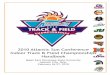 2010 Atlantic Sun Conference Indoor Track & Field ... · All events shall be FINALS only except for the men’s and women’s 60-meter dash and the men’s and women’s 60-meter