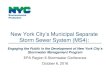 New York City’s Municipal Separate Storm Sewer System (MS4)...quality impacts associated with MS4 discharges, and the steps they can take to reduce pollutant contribution. ... and