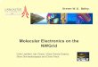 Molecular Electronics on the NWGrid - grids.ac.ukgrids.ac.uk/NWGrid/Seminar.20.3.07/SteveBailey_MolecularElectronics.pdf · Molecular Electronics on the NWGrid Steven W.D. Bailey