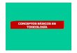 CONCEPTOS BÁSICOS EN TOXICOLOGÍAgeocities.ws/integracionestudiantil2008/fuentesytecnicas.pdf · Tópica: administración sobre piel (vía dérmica o percutanea) o mucosas (vía