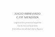 JUICIO ABREVIADO C.P.P. MENDOZA - Webnodefiles.catedra-procesal-penal.webnode.es/200000034-0302f04fc1/JUICIO... · juicio abreviado final • articulo 418 c.p.p.- procedencia. desde