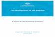 The Management of Tax Disputes - Treasury.gov.auReview into the management of tax disputes . I am pleased to present you with my report of the above review which was undertaken at