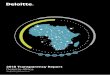 2018 Transparency Report Deloitte Africa · 2020-02-09 · Outstanding value to markets and clients We play a critical role in ... 2018 Transparency Report Deloitte frica 3. Contents
