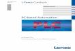 SHPPLCDREUSESW L-force Controls - Lenzedownload.lenze.com/TD/IPC__ApplicationSamples (PLC... · SHPPLCDREUSESW 13412153 Ä.J6Vä Software manual PLC Designer V2.x Commissioning of