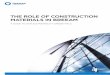 THE ROLE OF CONSTRUCTION MATERIALS IN BREEAM · THE ROLE OF CONSTRUCTION MATERIALS IN BREEAM A GUIDE TO OUR SUSTAINABILITY CREDENTIALS. 2 CONTENTS Introduction BREEAM in practice