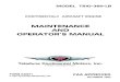 MAINTENANCE AND OPERATOR’S MANUALnctc.tk/Continenl/Maintenance Manuals/TSIO-360-LB.pdfMAINTENANCE AND OPERATOR'S MANUAL FOR TSIO-360LB AIRCRAFT ENGINE-NOTICE -The operator must comply