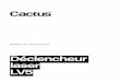 Déclencheur laser LV5 - Cactus LV5 User Manual (FR).pdf · rafale bouton test interrupteur marche/arrÊt 5.2 capteur lv5 interrupteur marche/arrÊt retard/ figement vue-par-vue