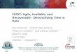 16757: Agile, Available, and Recoverable - Demystifying ... · Insert Custom Session QR if Desired. 16757: Agile, Available, and Recoverable - Demystifying Time to Data Ros Schulman