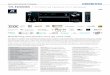 2018 NEW PRODUCT RELEASE TX-NR686 7.2-Channel …2018 NEW PRODUCT RELEASE TX-NR686 7.2-Channel Network A/V Receiver Mind-blowing entertainment every day of the week With high-current