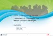 The USACE & FEMA Meet the Nation’s Levee Challenges · The USACE & FEMA Meet the Nation’s Levee Challenges June 2016 Presenters: ... Rate Map. FEMA and USACE are federal partners