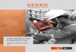 brochure GEKKO WCNDT v2 vectorisé - Precend · GEKKO is also certified by CSWIP and PCN approved. ... Echodynamic, Top view, Side view, 3D view Overlay part geometry: plate, cylinder,
