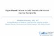 Right Heart Failure in Left Ventricular Assist Device ......Right Heart Failure in Left Ventricular Assist Device Recipients . Michael Kiernan, MD, MS . Assistant Professor of Medicine,