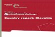 Gender National Report/Slovakia Integra · Gender National Report/Slovakia Integra 3 Fostering Gender Equality: Meeting the Entrepreneurship and Microfinance ... The project, Fostering
