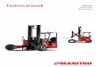 Technical book TMM Range 2.0 & 2.5 tons Mounted trucks · 4.23 Fork carriage to DIN 15173 A/B 4.24 Width of fork carriage 4.26 Distance between support arms 4.31 Ground clearance
