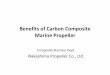 Benefits of Carbon Composite Marine Propeller(提出用) · 2018-07-19 · Application examples of composite propeller 4 Carbon composite propeller was developed for German navy submarine