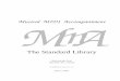 Musical MIDI AccompanimentMmAports.gnu-darwin.org/audio/mma/work/mma-pdf-1.2/mma-lib.pdf · Musical MIDI AccompanimentMmA The Standard Library Bob van der Poel Wynndel, BC, Canada